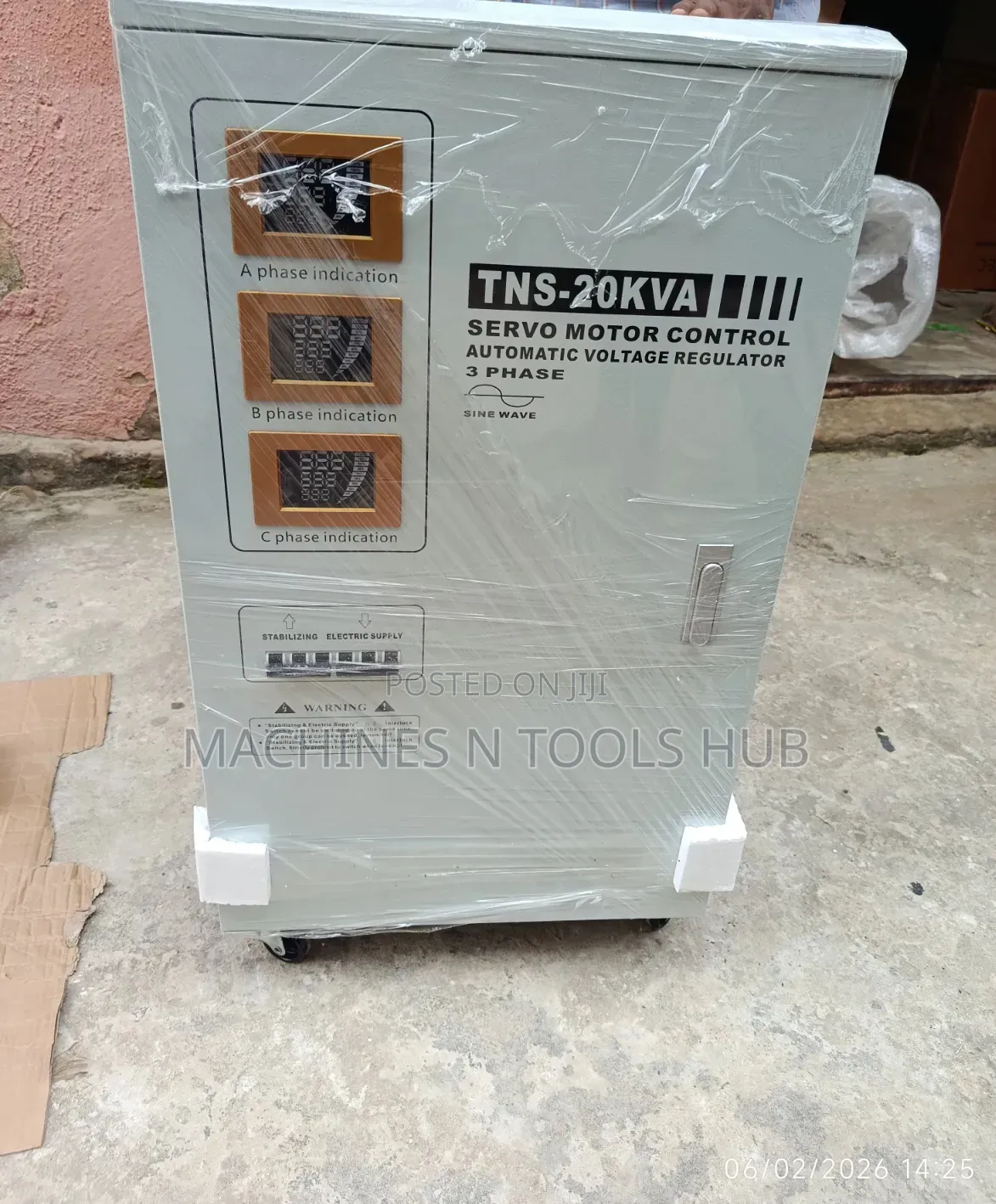 TNS - 20kva Servo Motor Automatic Voltage Regulator