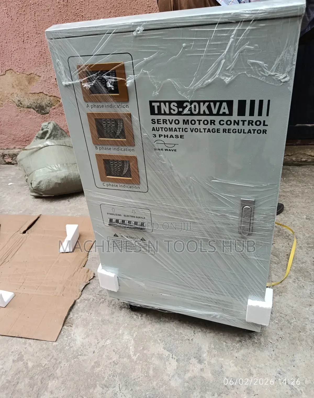 TNS - 20kva Servo Motor Automatic Voltage Regulator