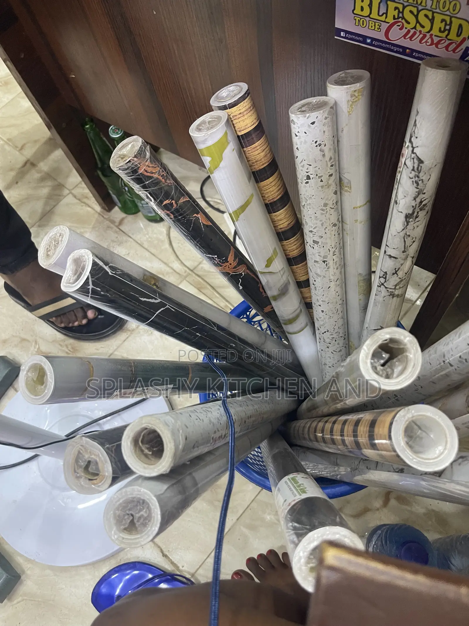 Self-Adhesive Waterproof Wallpaper, Home Use