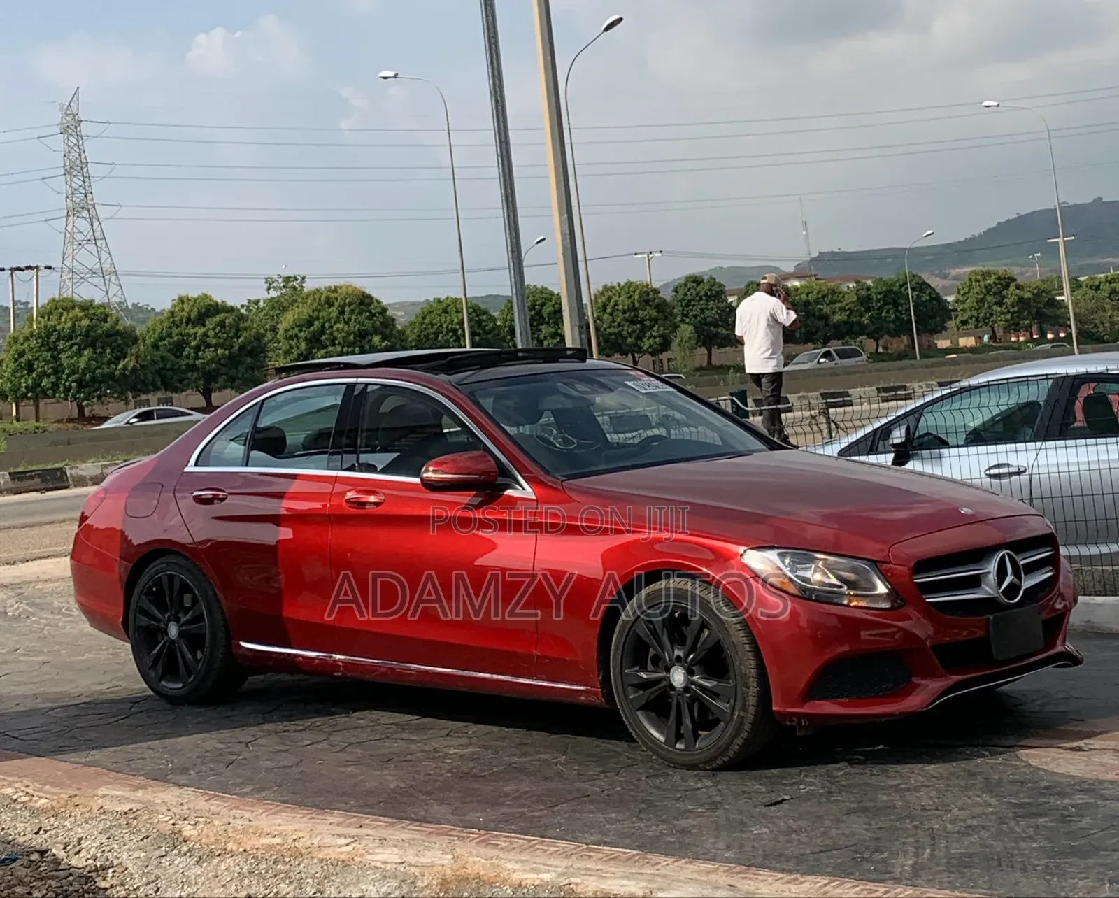 Mercedes-Benz C300 2016 Red