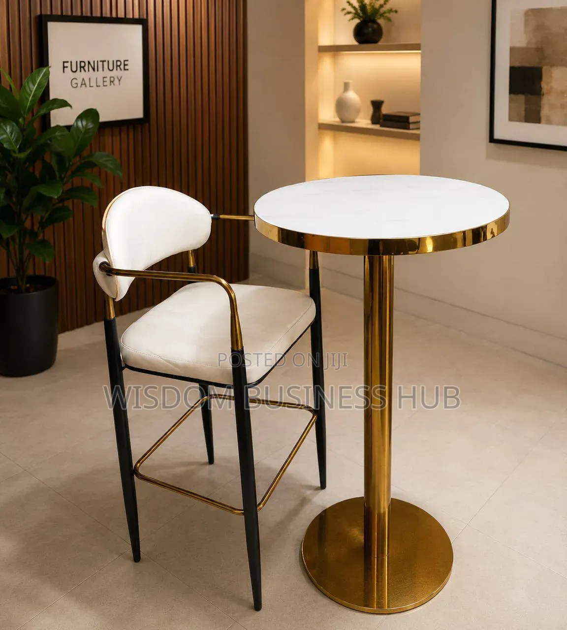 Bar Stool and Table for Homes and Bars