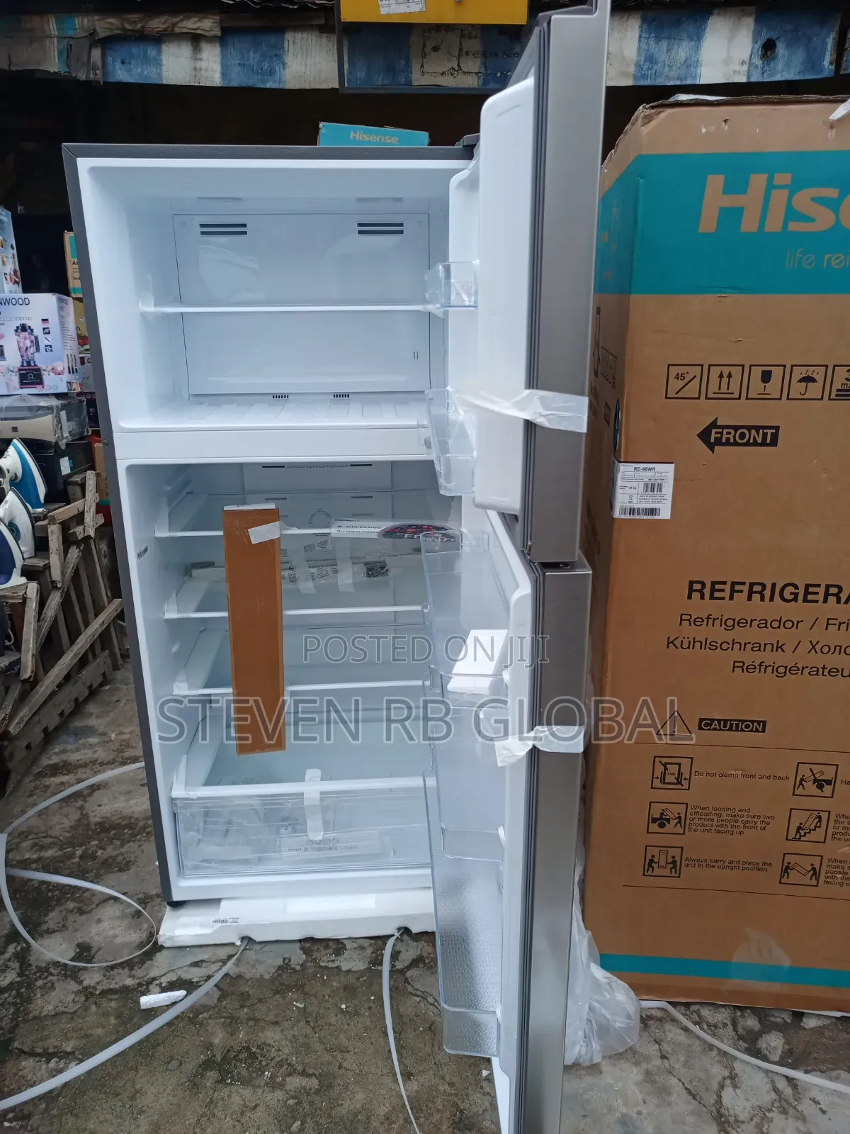 Hisense 504l Frost Free Double Door Refrigerator | Rd-66wr
