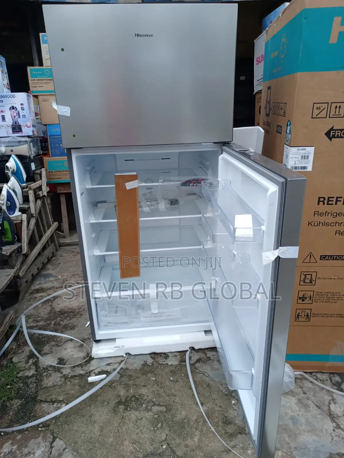 Hisense 504l Frost Free Double Door Refrigerator | Rd-66wr