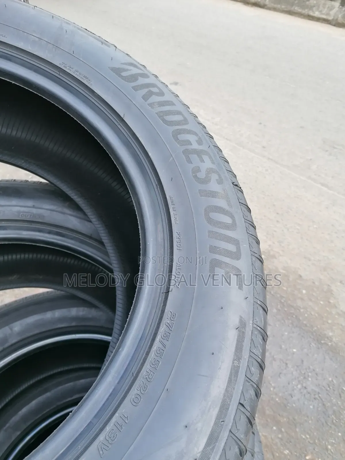 275/55r20 Bridgestone Tires Made in Japan