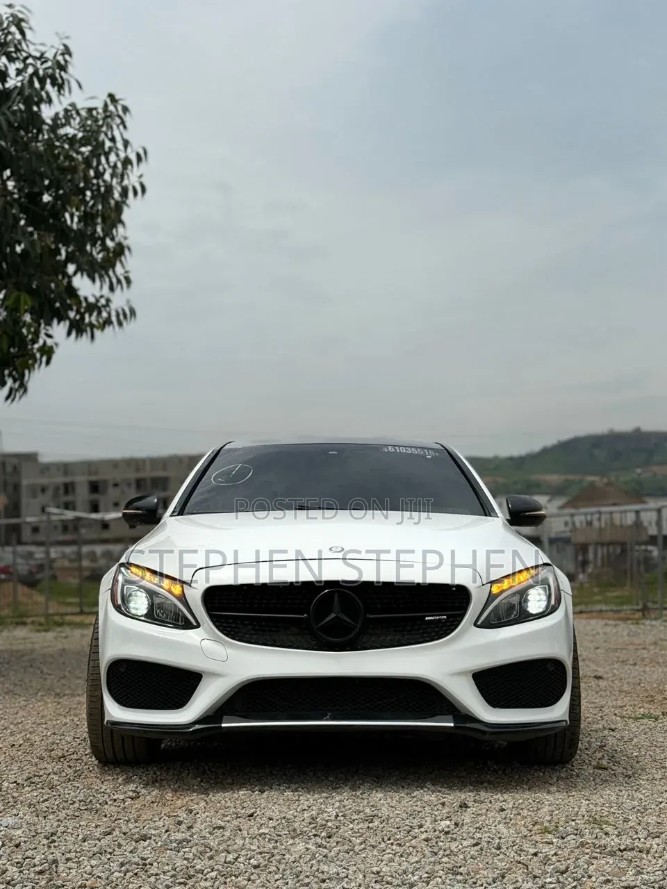 Mercedes-Benz C43 4Matic Sedan AWD (3.0L V6 9AM) 2017 White