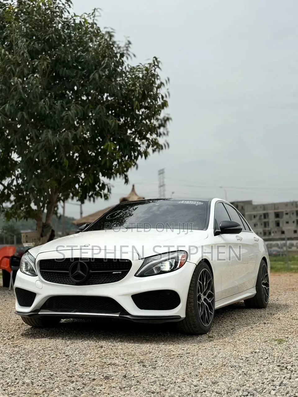 Mercedes-Benz C43 4Matic Sedan AWD (3.0L V6 9AM) 2017 White
