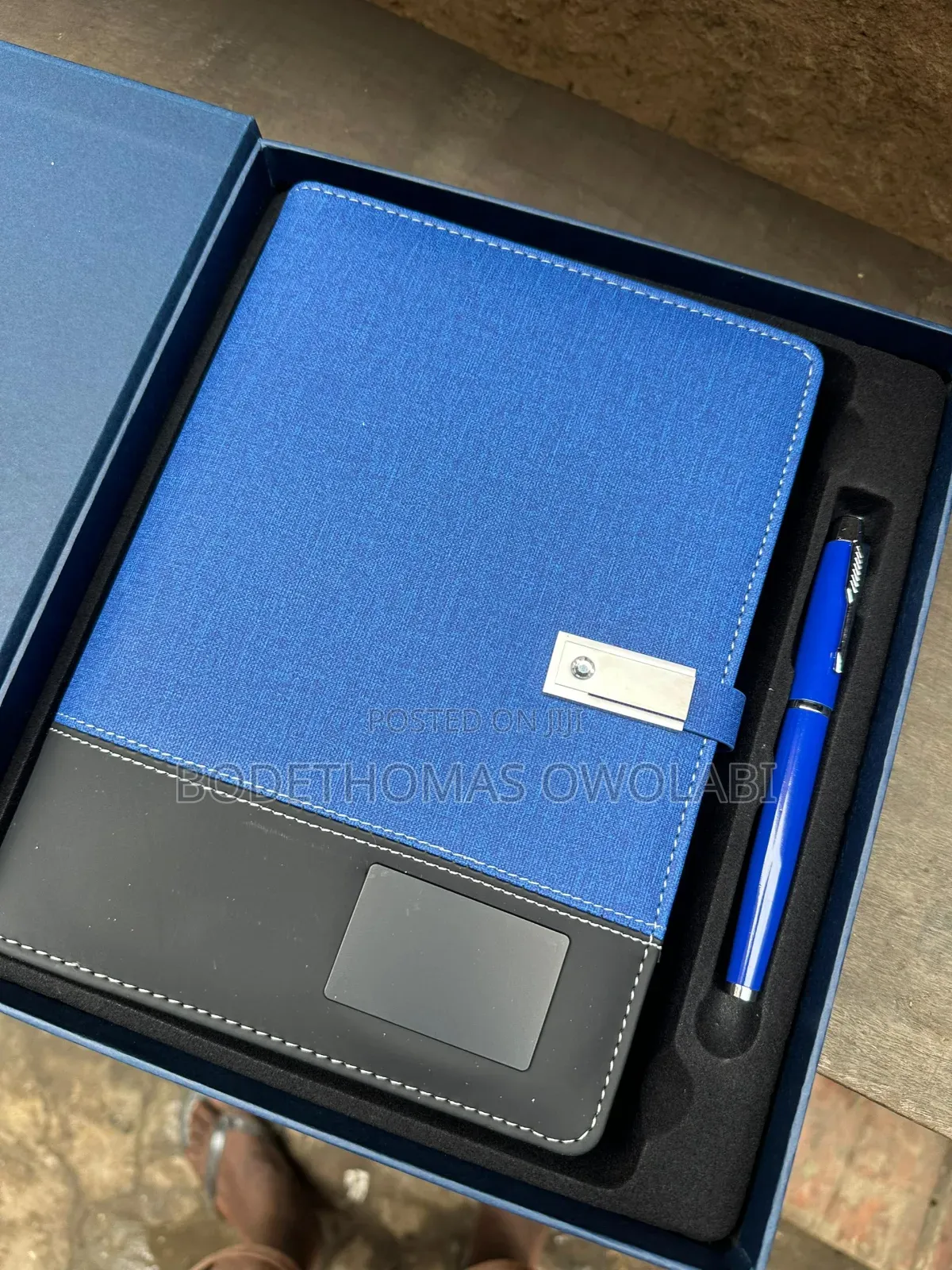 Good Quality A5 Wireless Power Bank Note Pad With Pen
