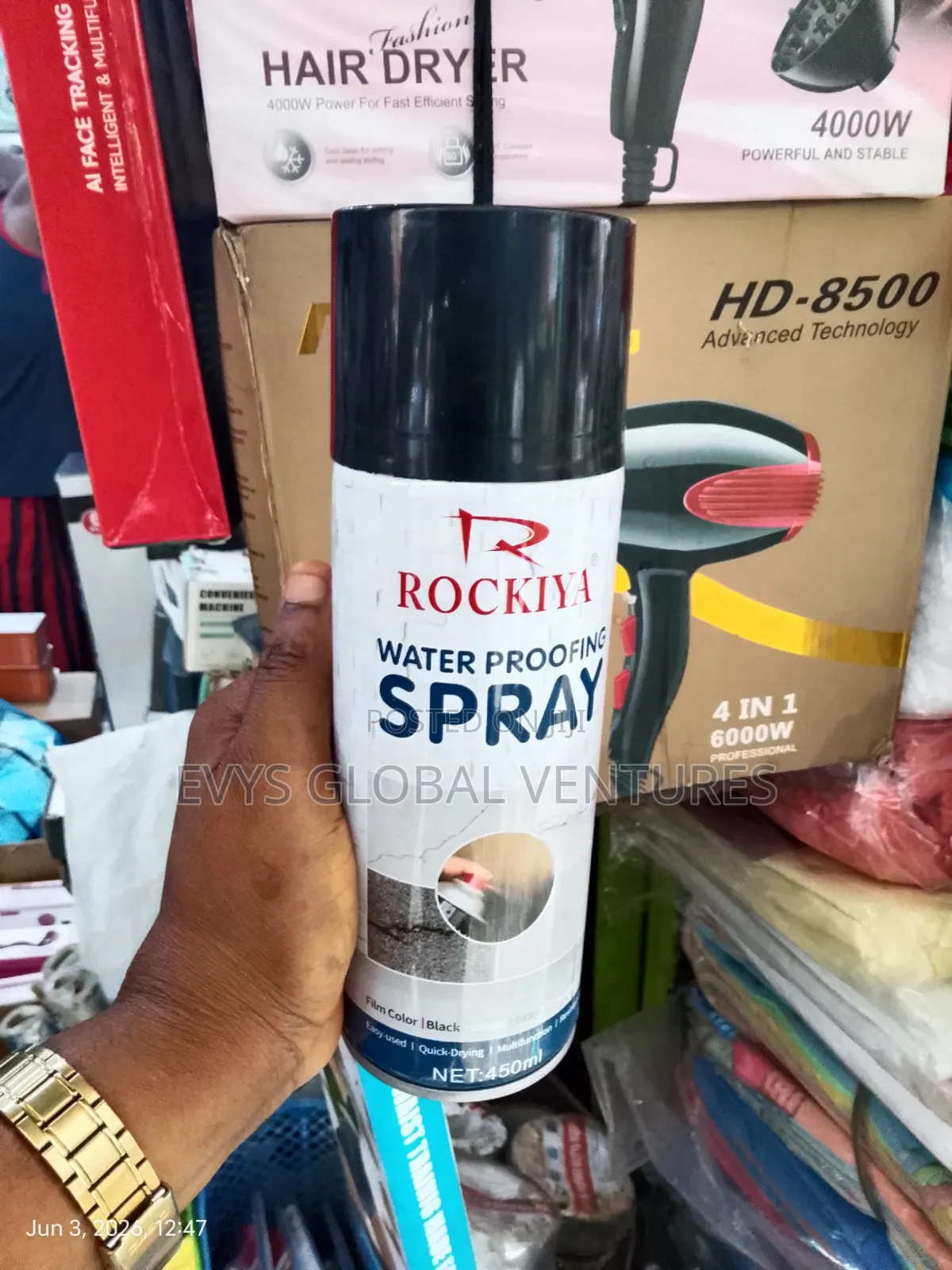 Cracks Waterproof Repair Spray - Leak Filler - 450ml