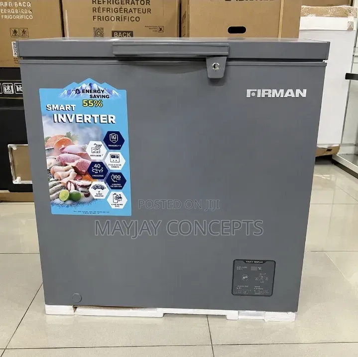 Firman 145l Smart Inverter Chestfreezer|Solar Friendly |Energy Saving