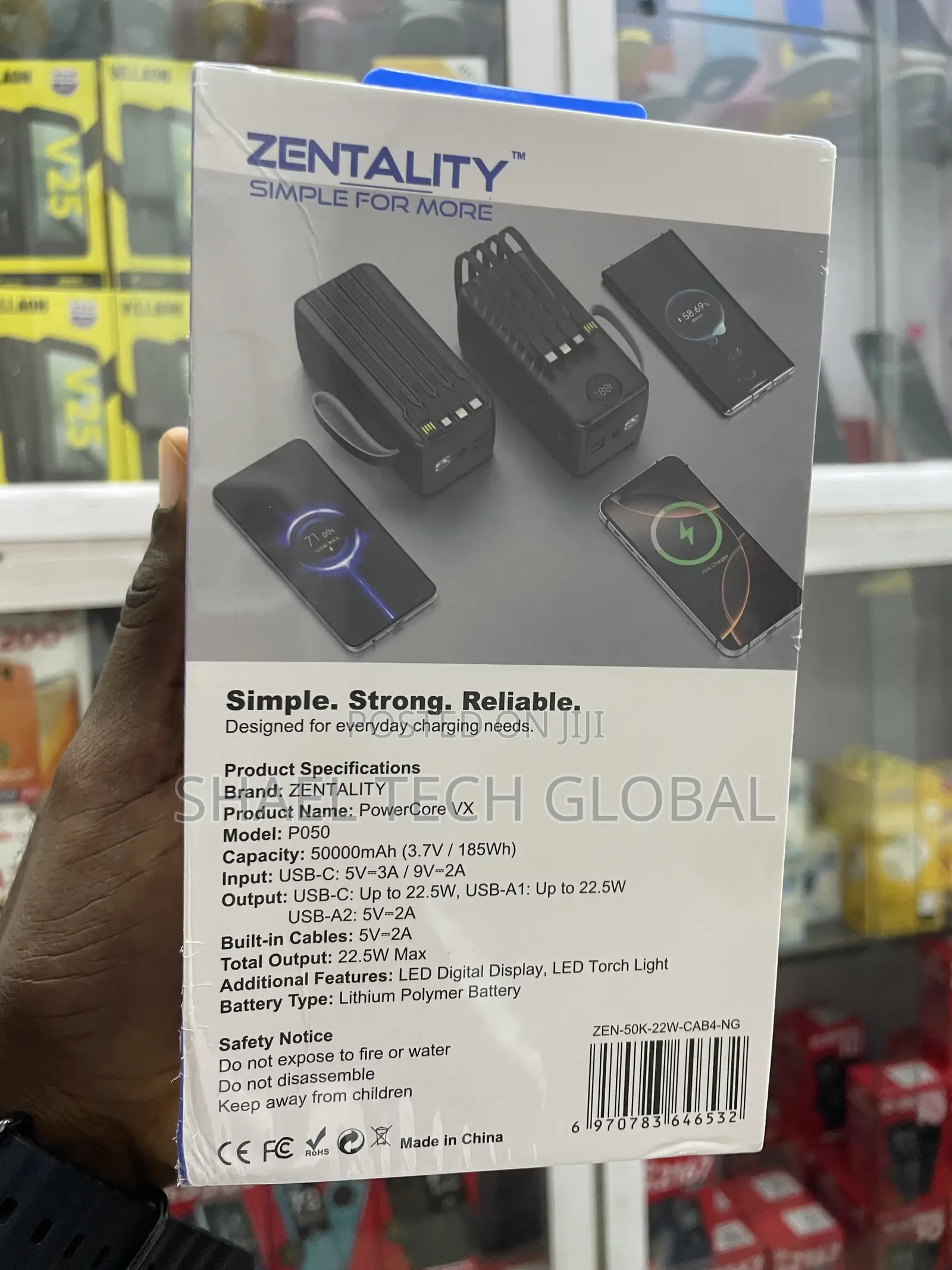 Zentality 50,000mah Powerbank