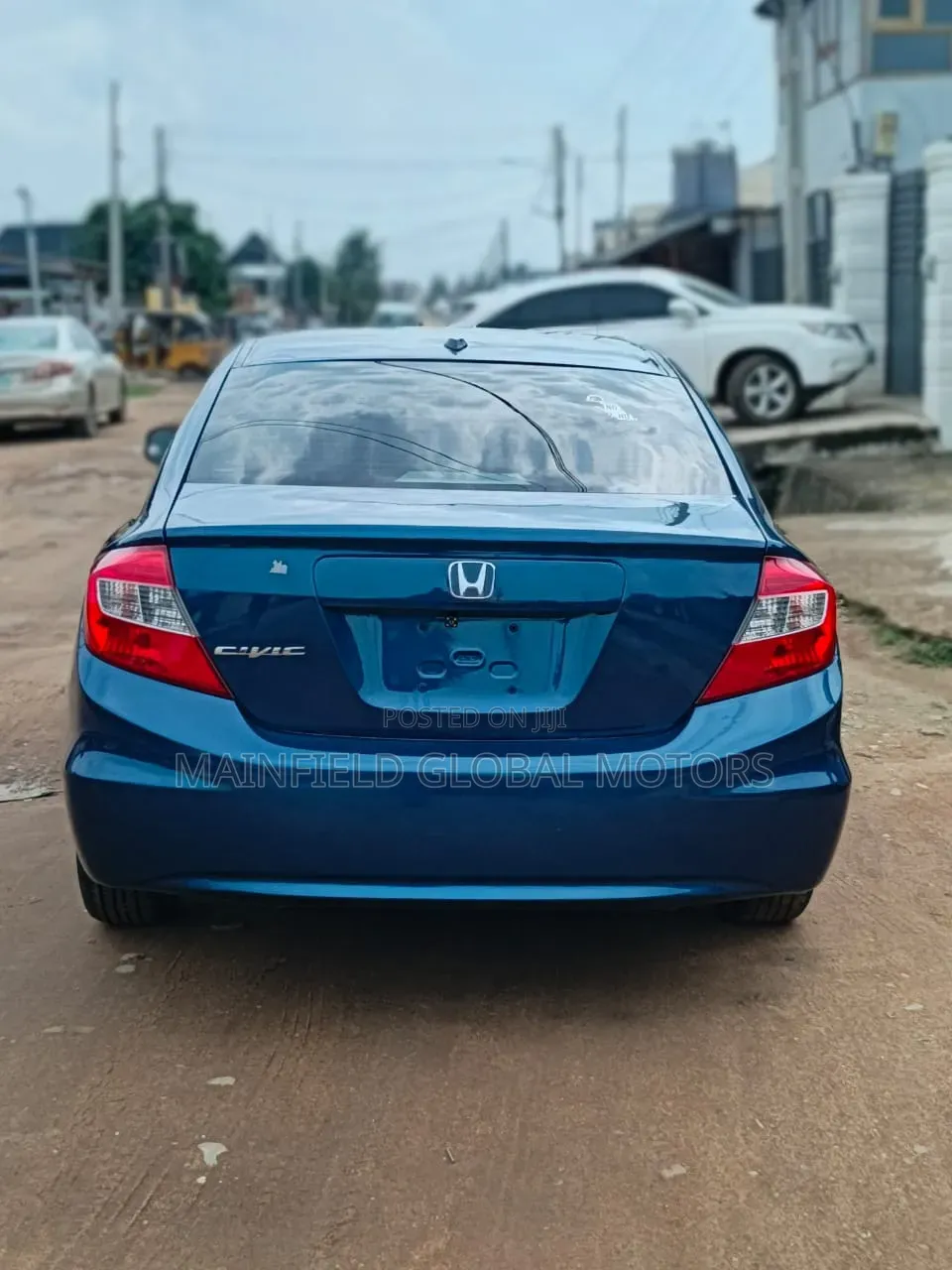 Honda Civic EX-L Sedan 2012 Blue