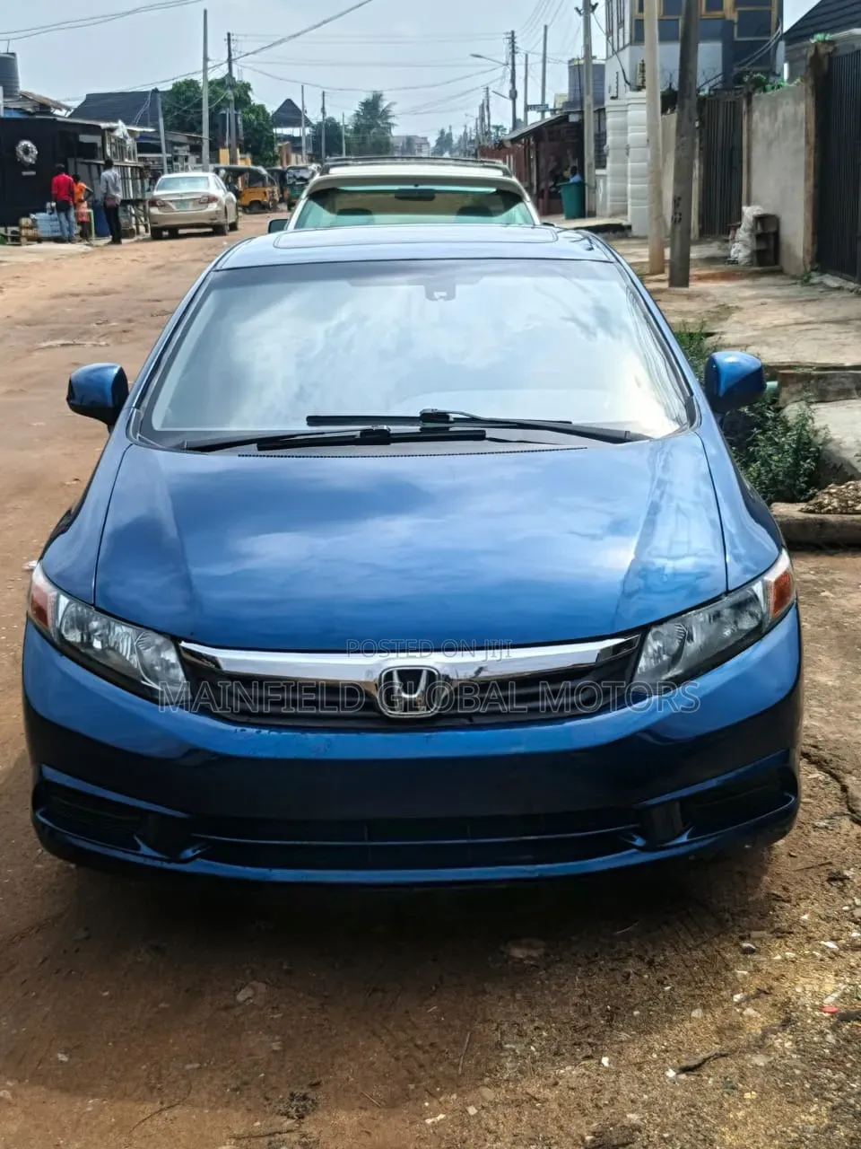 Honda Civic EX-L Sedan 2012 Blue