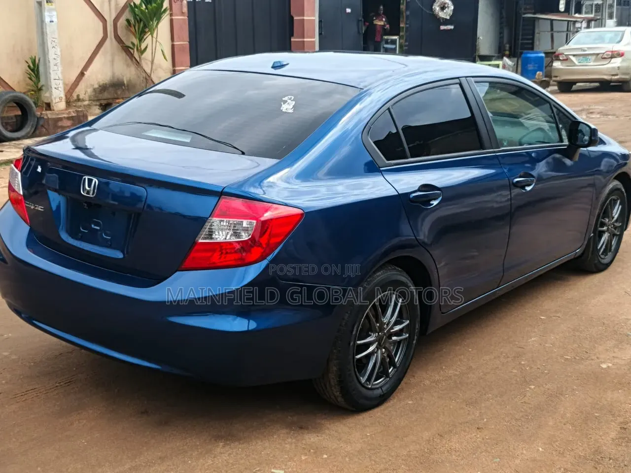 Honda Civic EX-L Sedan 2012 Blue