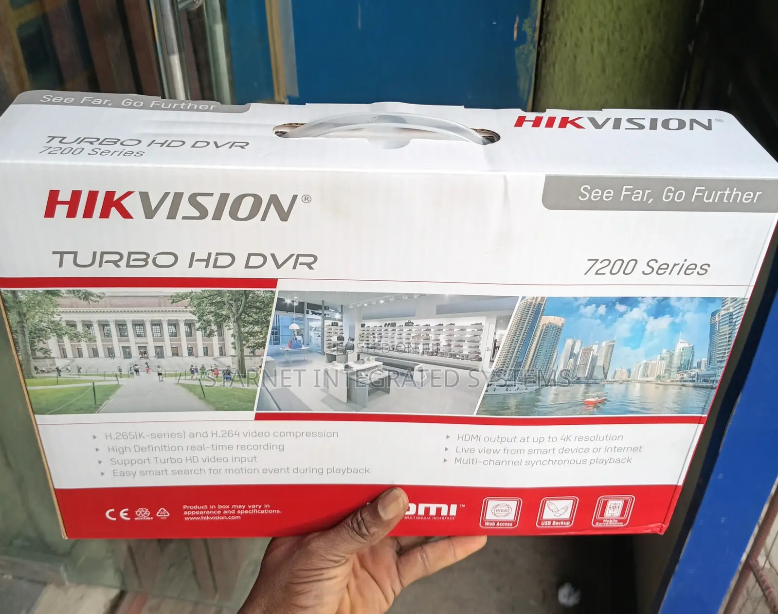 Hikvision 16 Channel DVR 1080p H265 With Hdmi Lan for Remote View