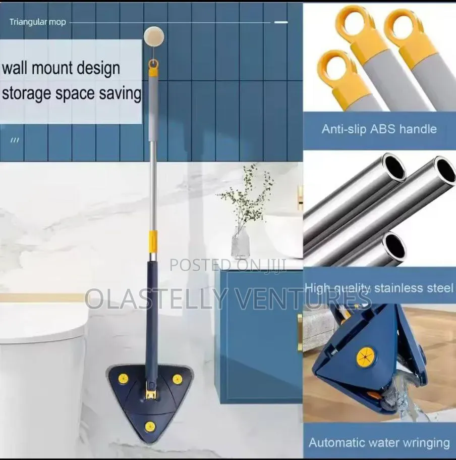 Triangular Self-Twisting Mop Tem
