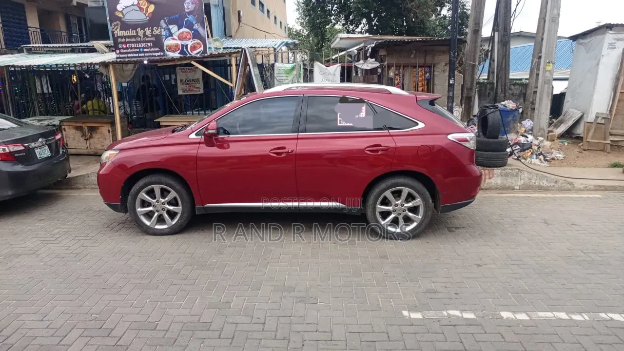 Lexus RX 2011 Red