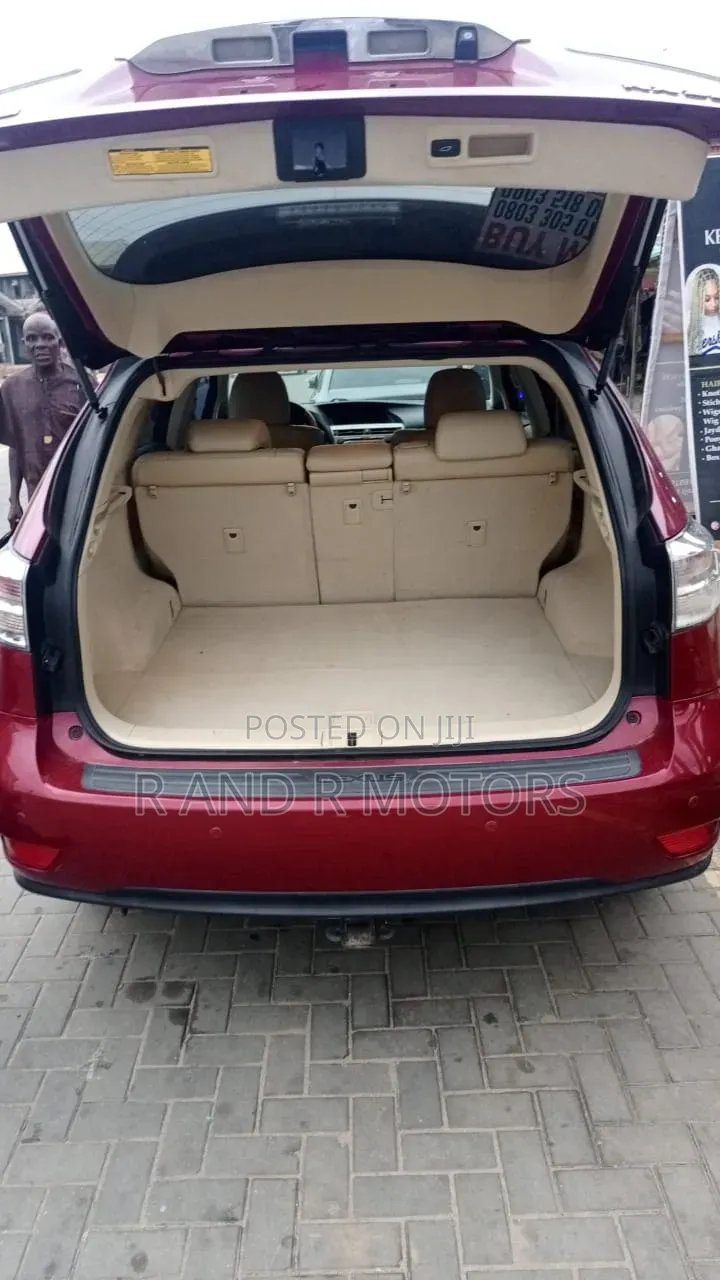 Lexus RX 2011 Red