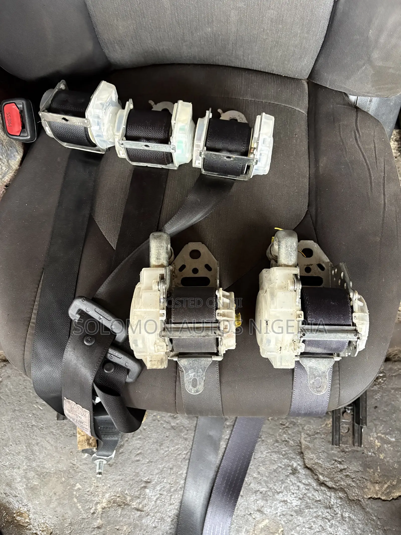 Complete Seat Belt Toyota Camry 2010