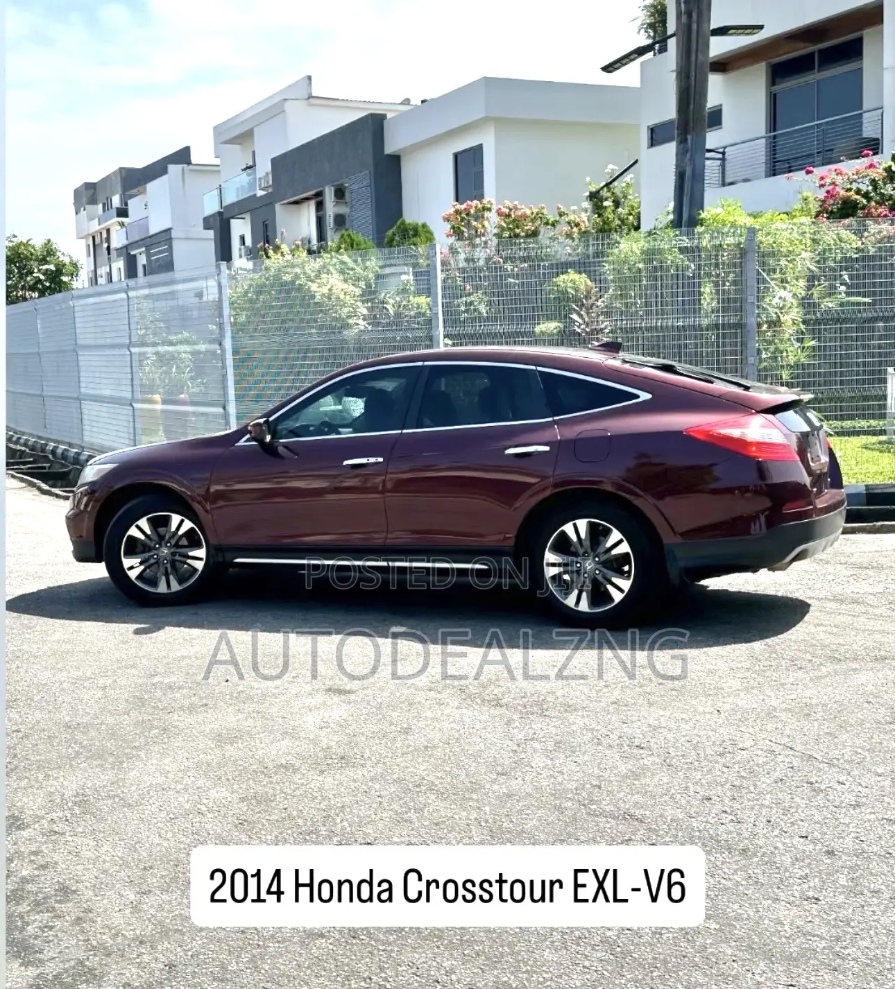 Honda Crosstour 3.5 FWD 2013 Maroon