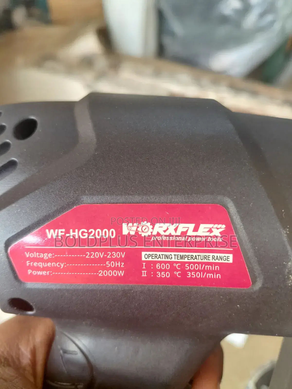 Worxflex 2000 Watts Heat Gun