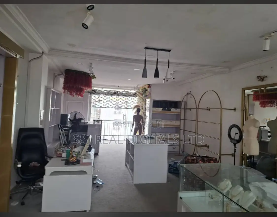 A 60sqm Shop Space Serviced With a Central Generator