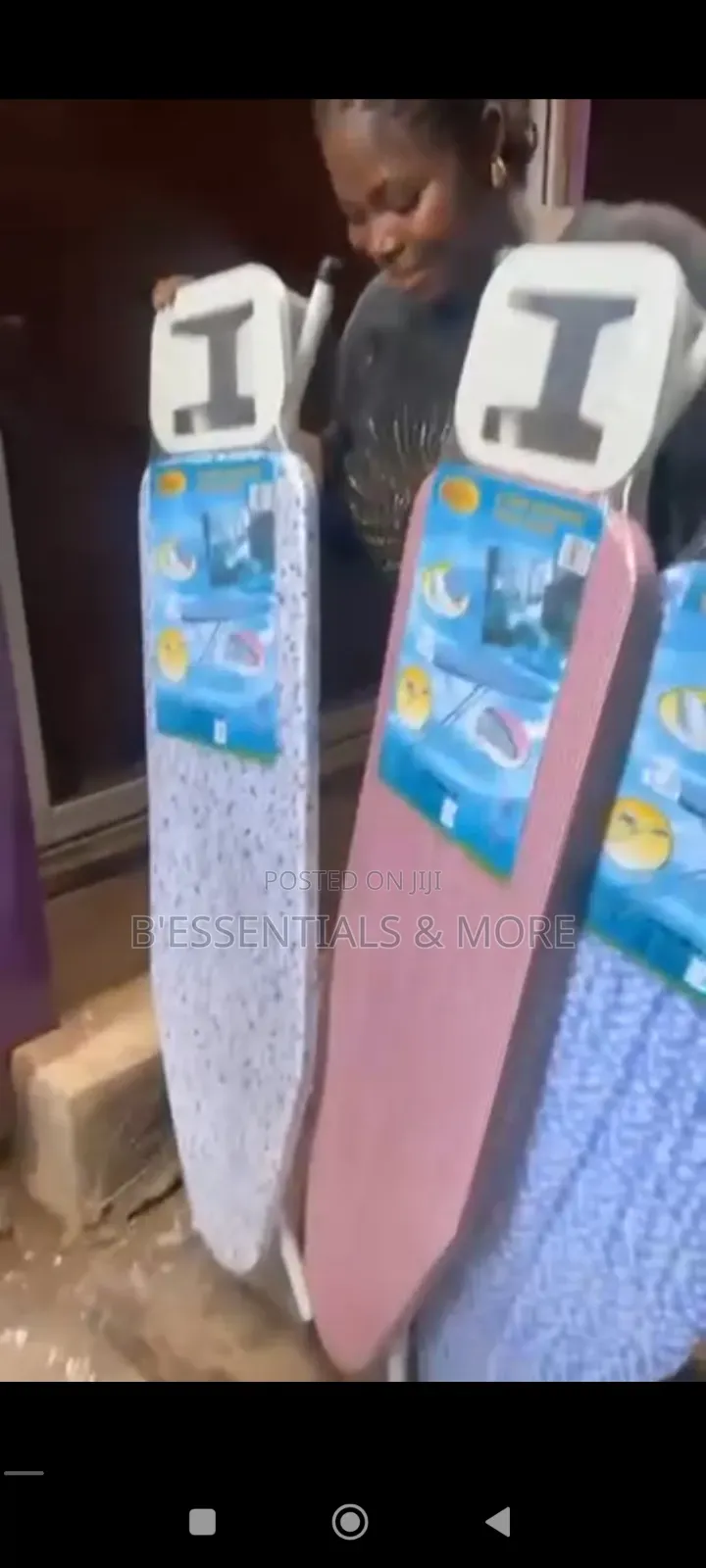 Patterned Imported Ironing Board