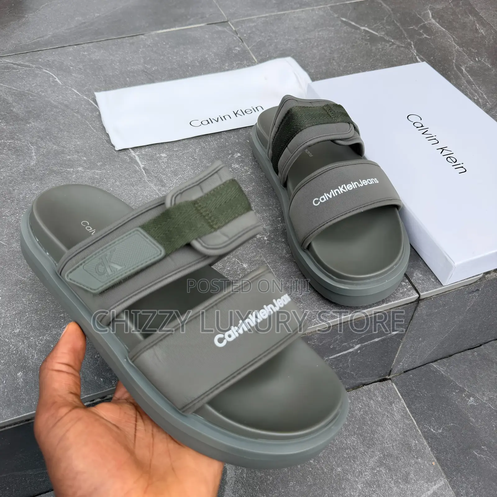 Calvin Klein Quality Luxury Men Sandals