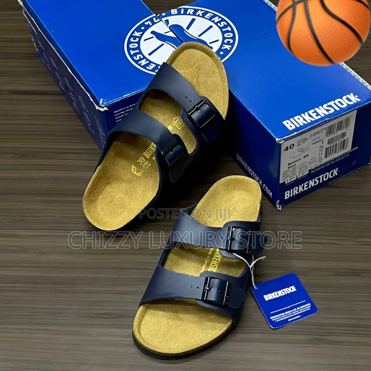 Birkenstock Quality Luxury Men Genuine Leather Sandals