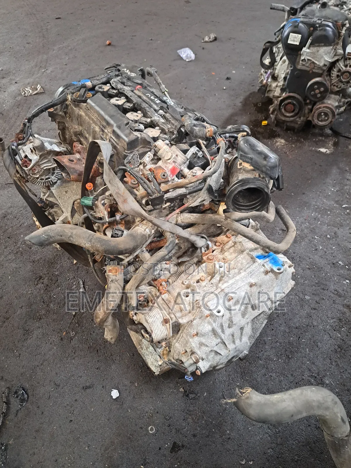 Complete Engine and Gearbox for Honda Accord 2013 Model 4plugs