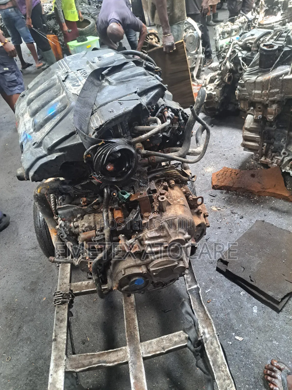 Complete Engine and Gearbox for Acura MDX V6 2008 Model Tokunbo