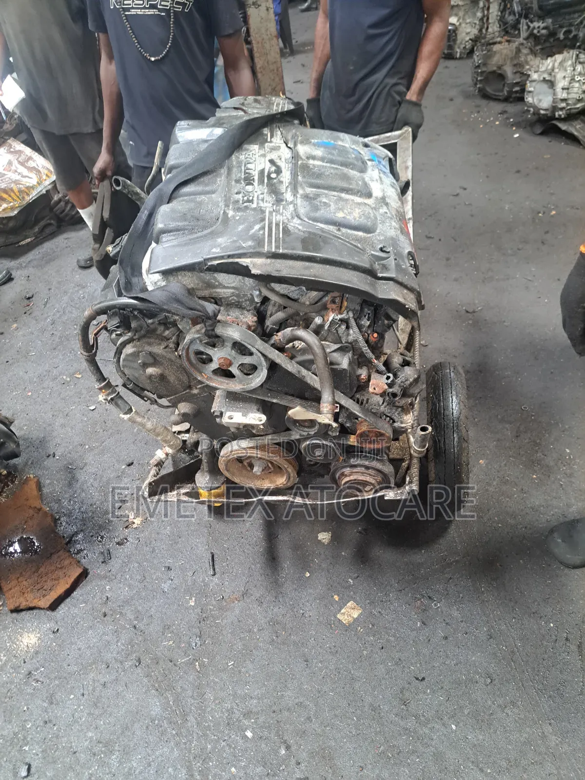 Complete Engine and Gearbox for Acura MDX V6 2008 Model Tokunbo