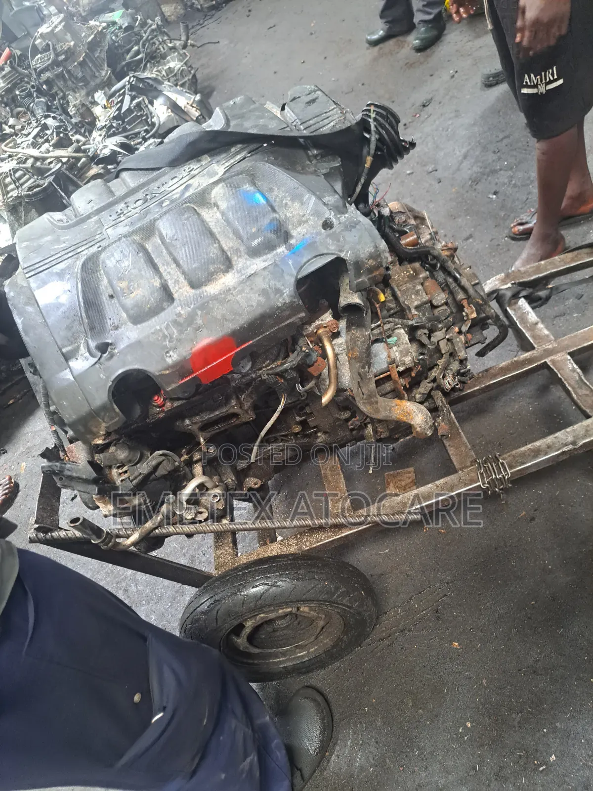 Complete Engine and Gearbox for Acura MDX V6 2008 Model Tokunbo