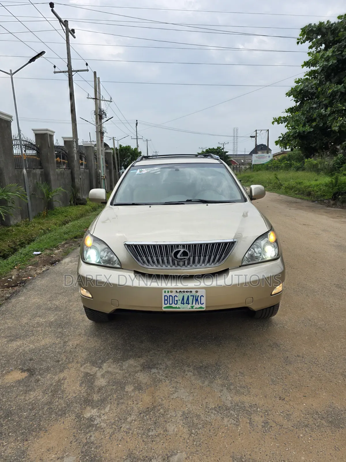 Lexus RX 350 2007 Gold