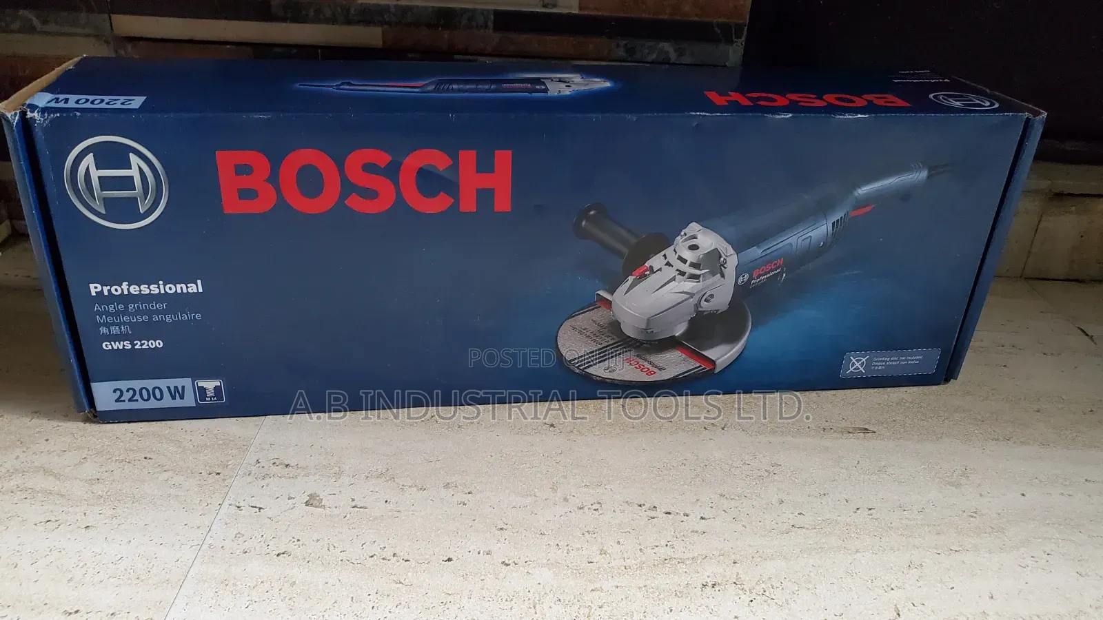 Bosch GWS 2200 Professional Angle Grinder