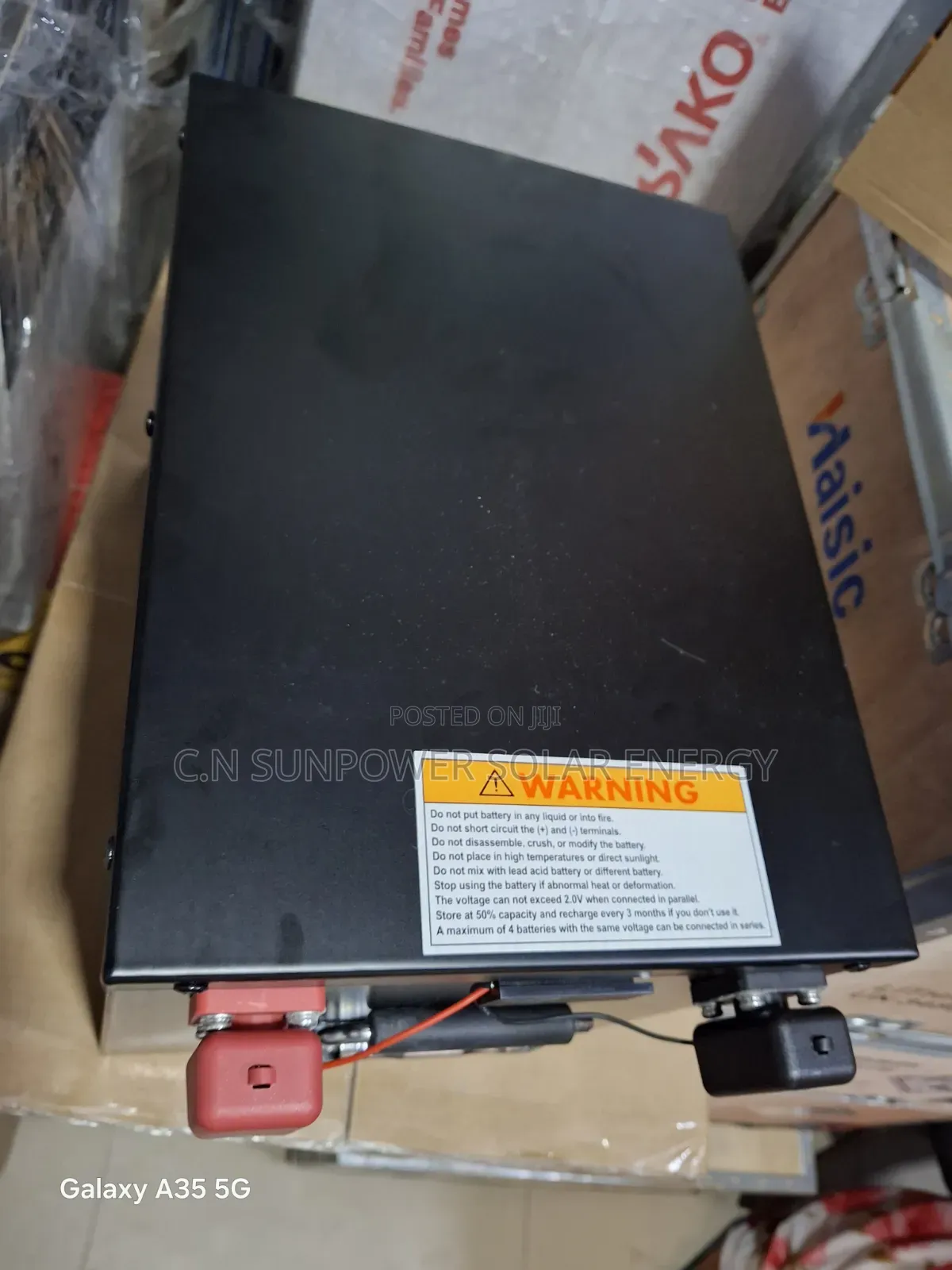 12v/280ahs Lgpower Lithium-Ion Phosphate Energy Storage Battery