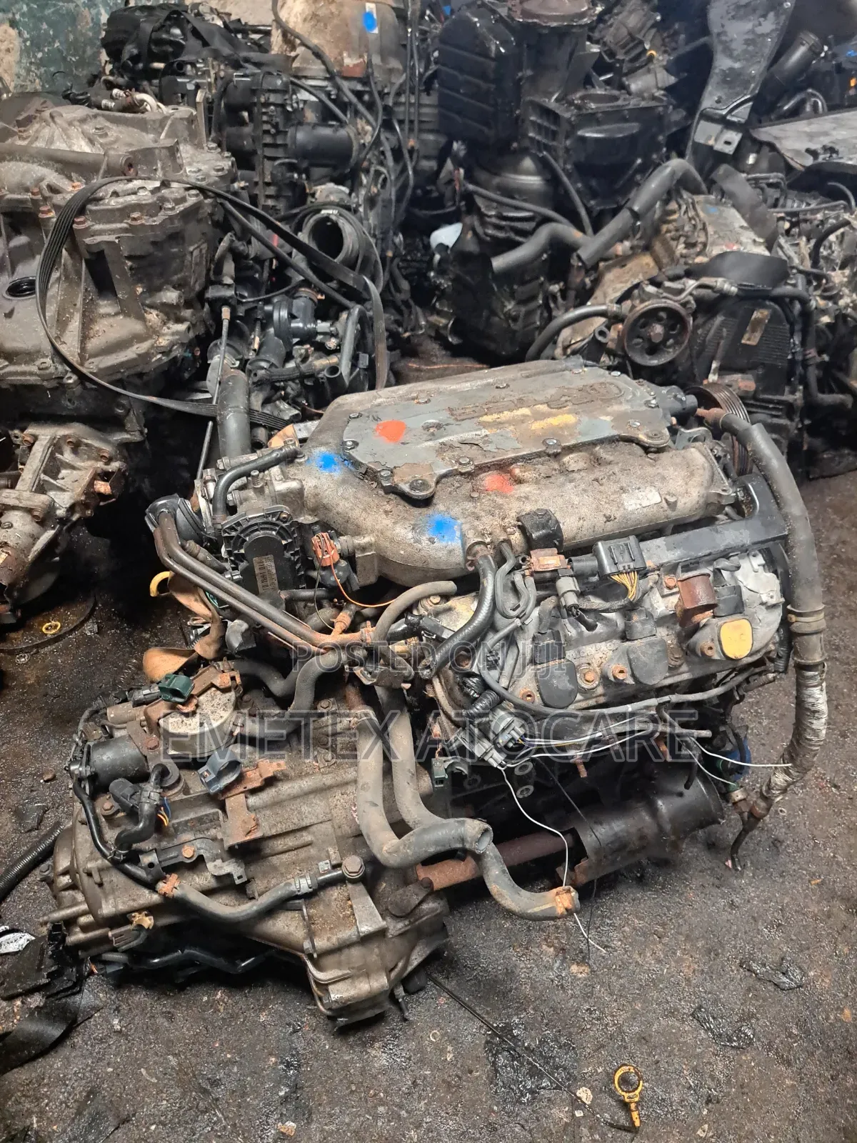 Complete Engine and Gearbox for Honda Odyssey 2006 Model