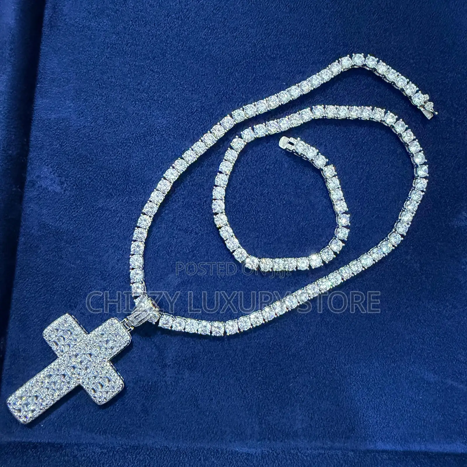 Moissanite Diamond Quality Luxury Men Chain
