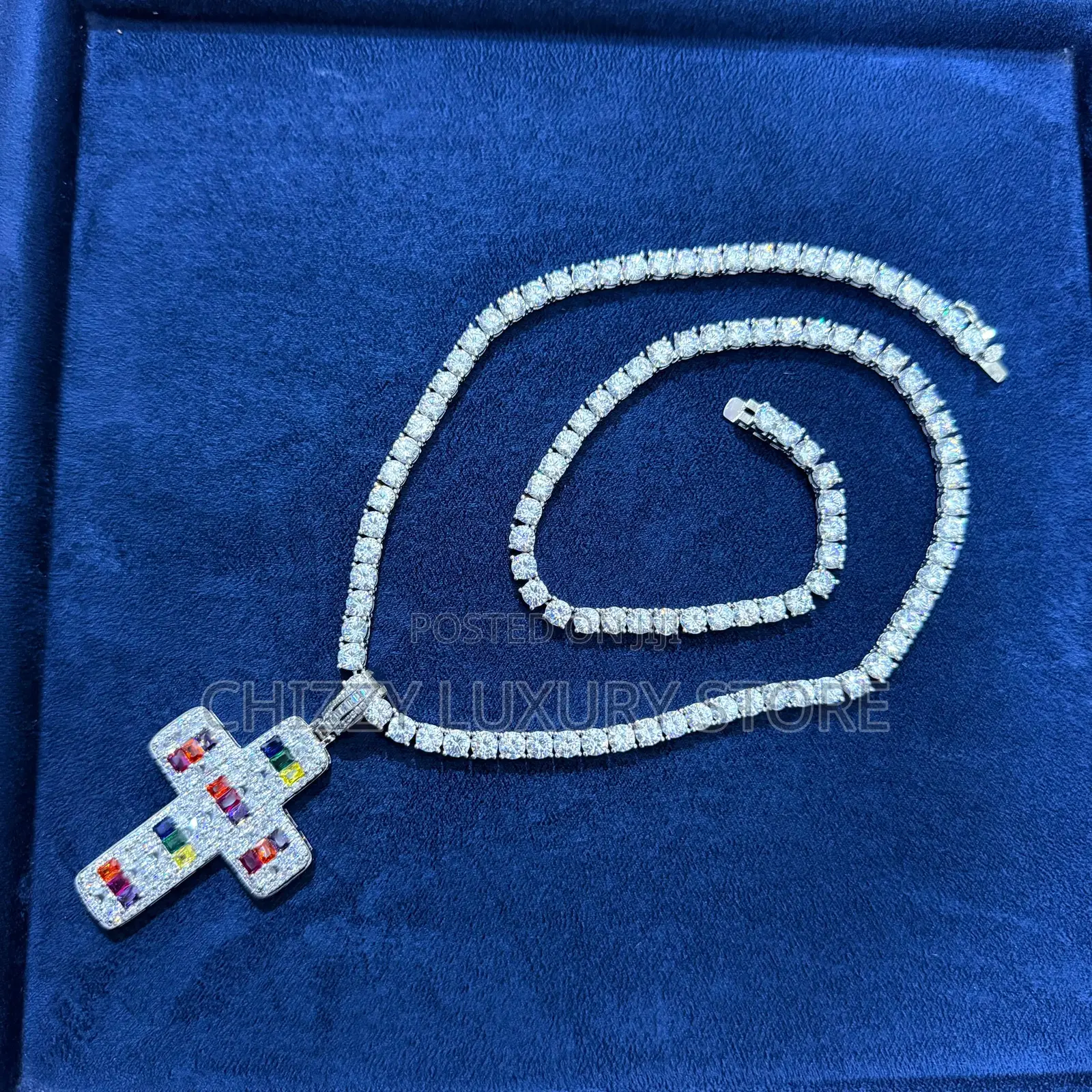 Moissanite Diamond Quality Luxury Men Chain