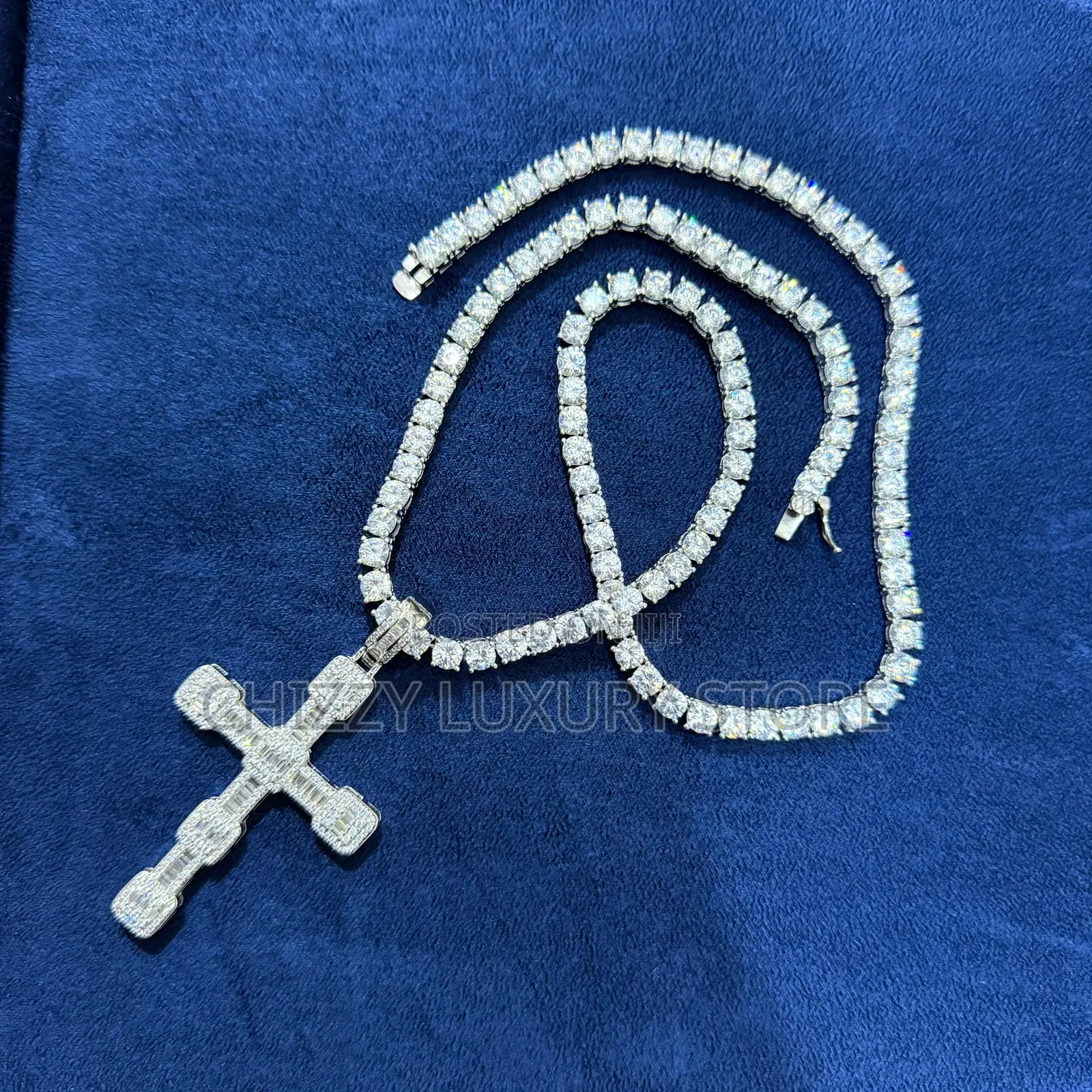 Moissanite Diamond Quality Luxury Men Chain