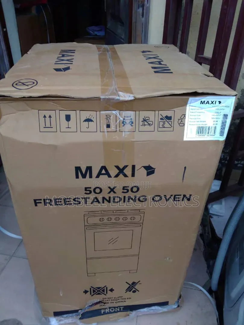 50cm Maxi Standing Gascooker 4 Burners