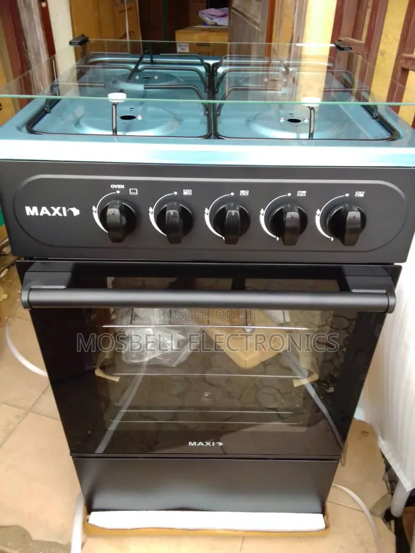 50cm Maxi Standing Gascooker 4 Burners