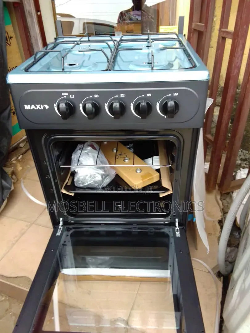 50cm Maxi Standing Gascooker 4 Burners
