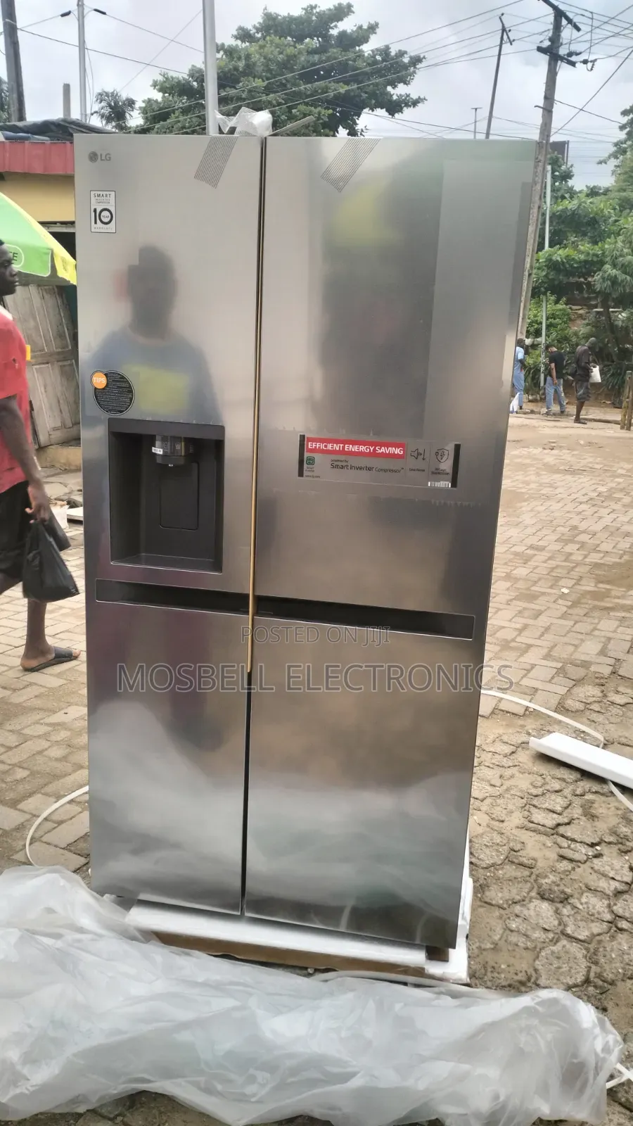 Lg Side by Side Ref 257 KLKW-L 674l,2 Door,Water Dispenser Fridge