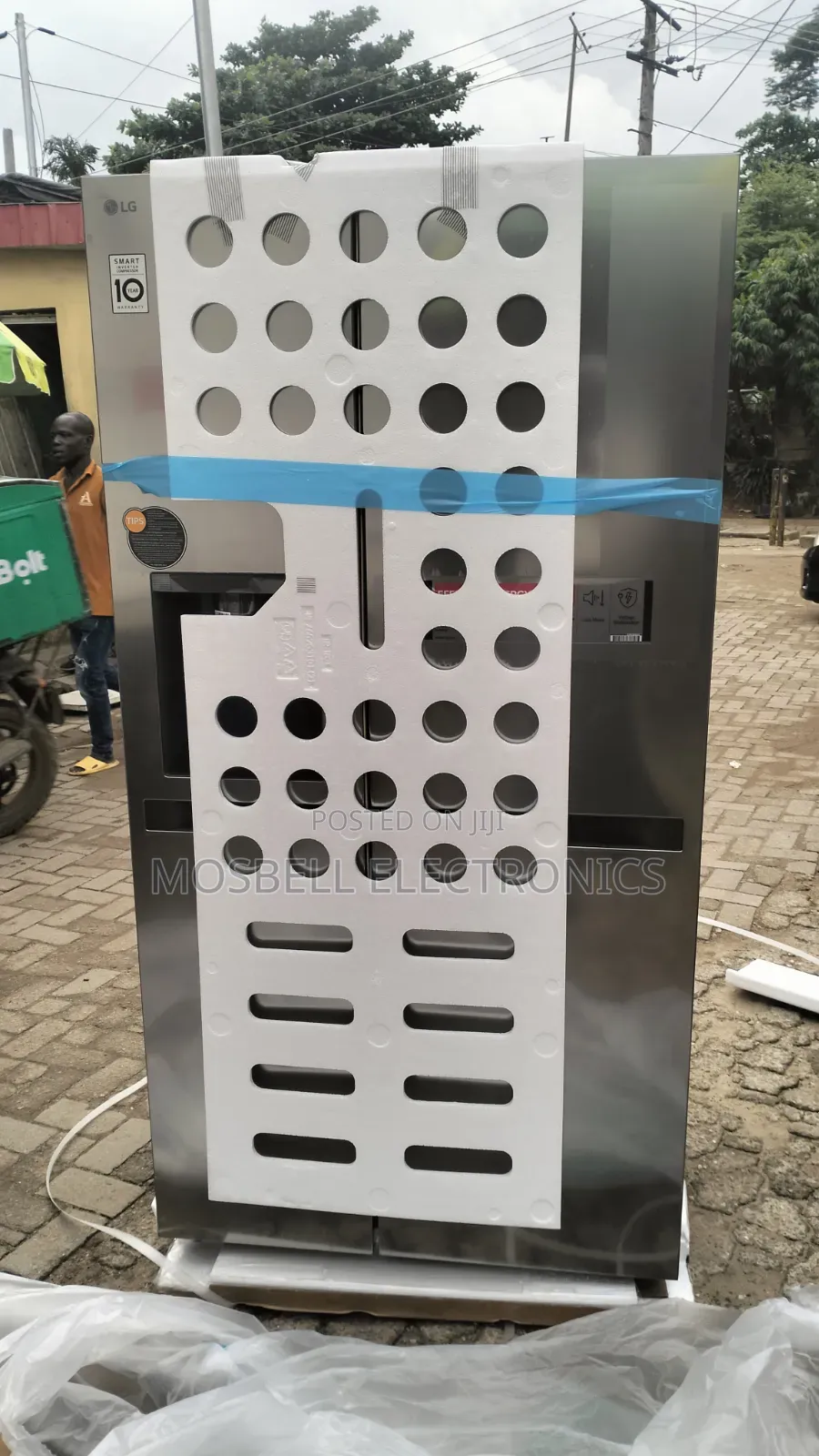 Lg Side by Side Ref 257 KLKW-L 674l,2 Door,Water Dispenser Fridge
