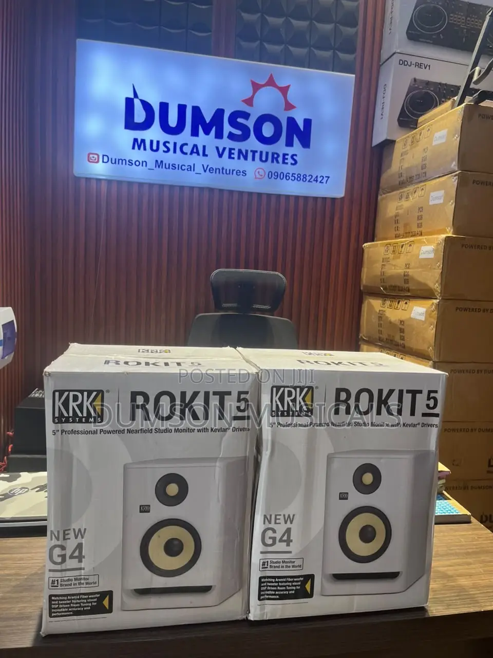 KRK Rp5 Rokit 5 G4 Powered Studio Monitor