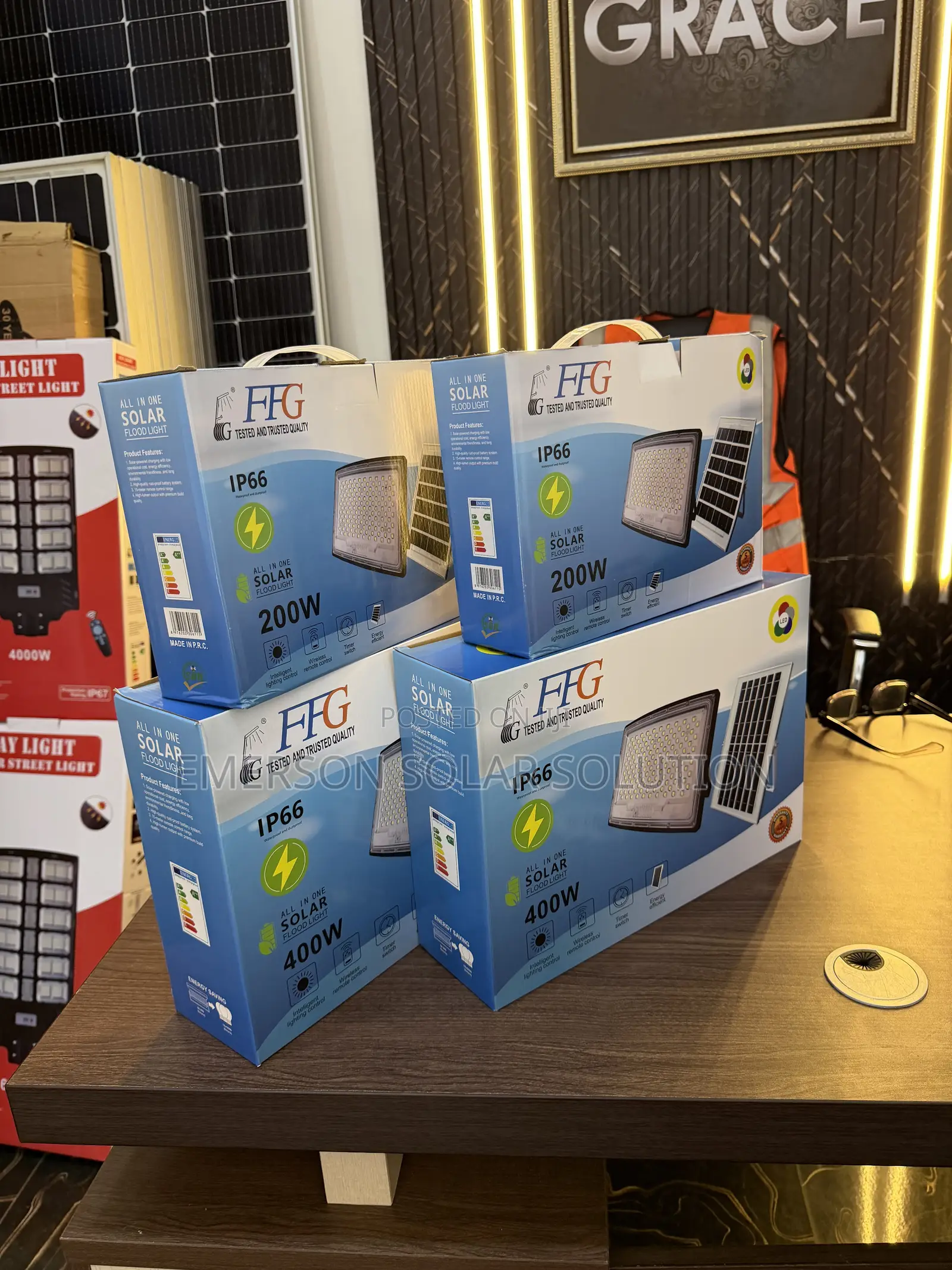 FFG Solar Floodlight 400w