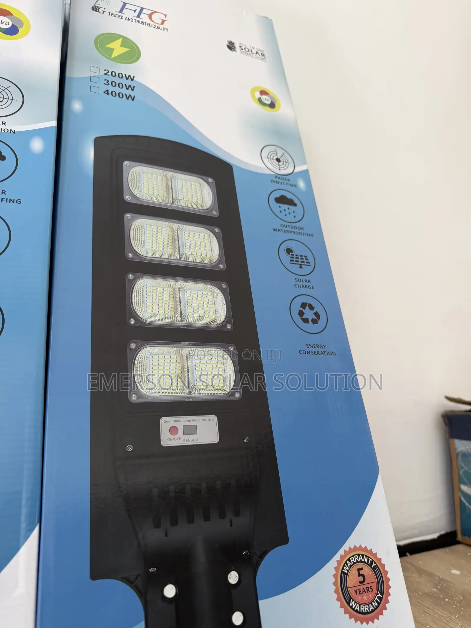Ffg Solar Street Light 400w