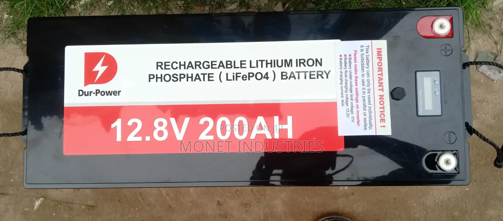 12v 200ah 2.5kwh Dur Power Lithium Battery