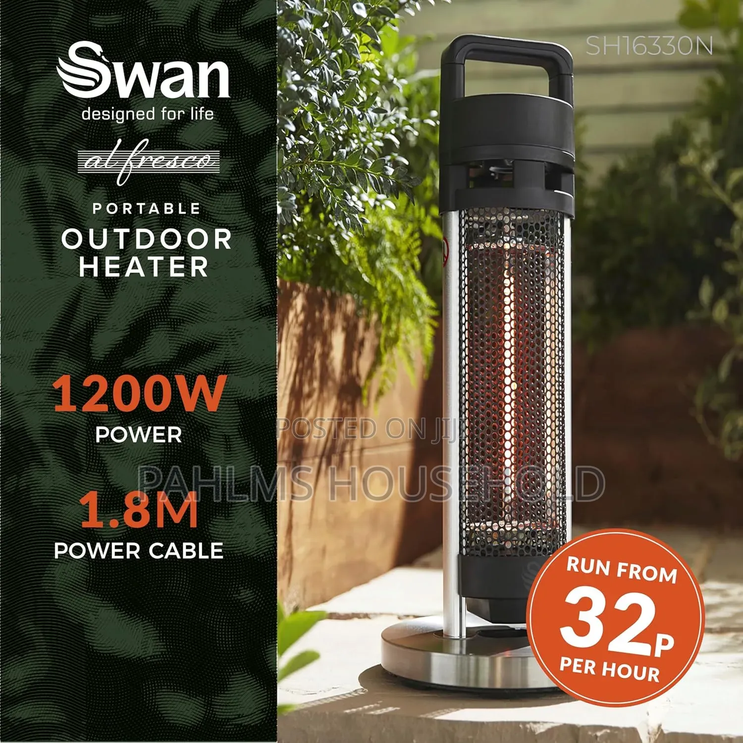 Swan Outdoor|Indoor Portable Heater