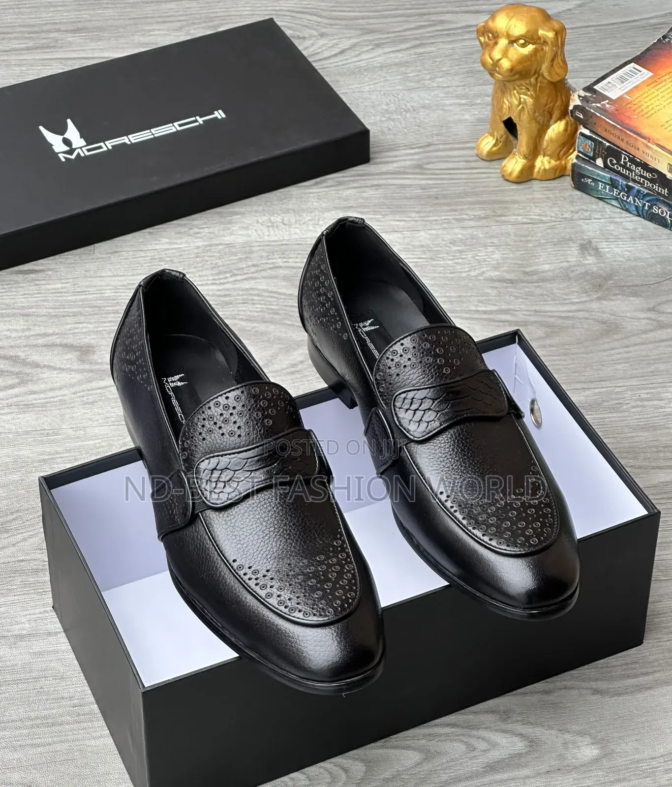 Brown Flat Leather Shoe
